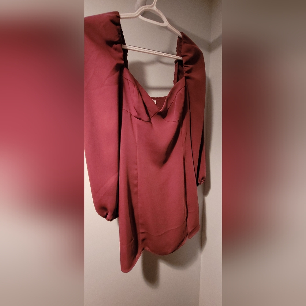 Wilfred long sleeve dress